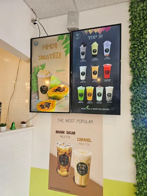 Boba Tea and Snow Ice