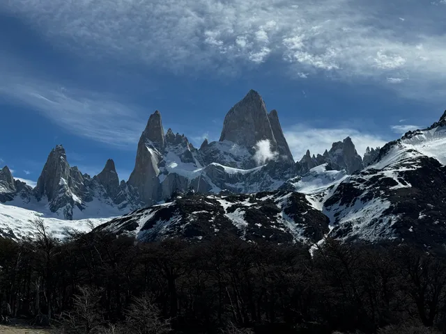 Sendero laguna de los tres