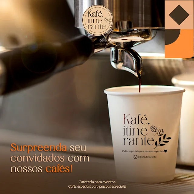 Cafeteria Para Eventos e Casamentos - Kafé Itinerante
