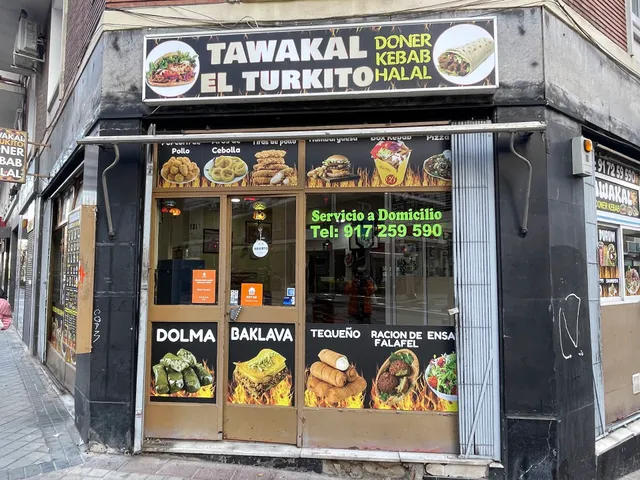 Kebab Tawakal Turkito HALAL- comida turca