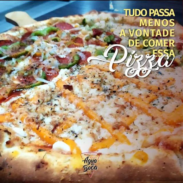 Pizza Agua na Boca