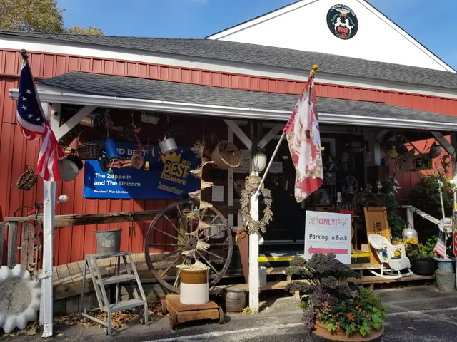 The Zeppelin and The Unicorn Antique Shop