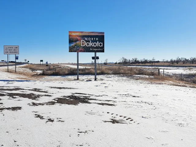 Welcome to North Dakota Sign