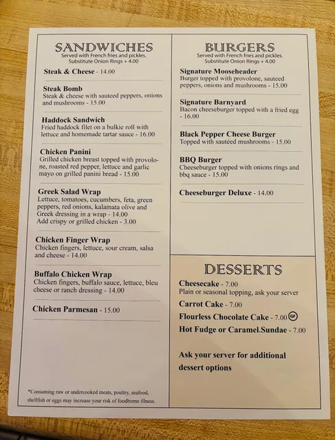 Trailside restaurant and loungy bar at Leisure life resort