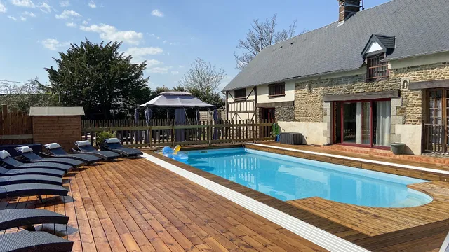 Aux portes de la baie - gîtes avec piscine et sauna - Mont-Saint-Michel