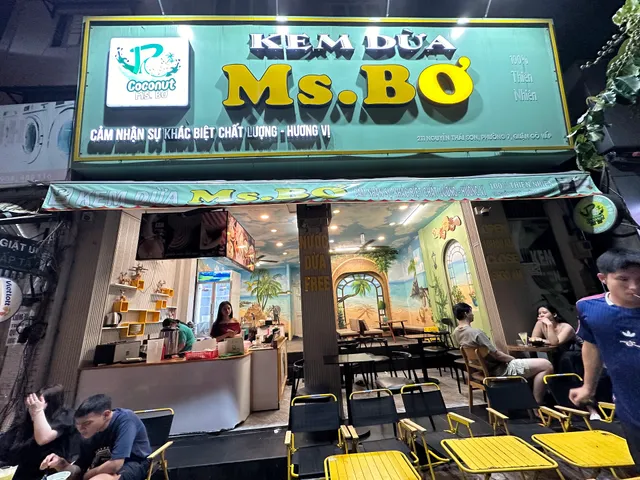 KEM DỪA MS.BƠ | KEM NGON GÒ VẤP | TIỆM KEM GẦN ĐÂY