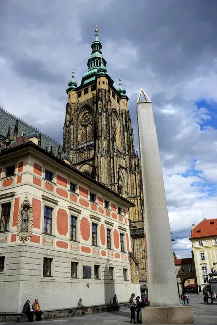 Obelisk at Prague Castle