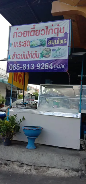 ก๋วยเตี๋ยวไก่ตุ๋นมะระ