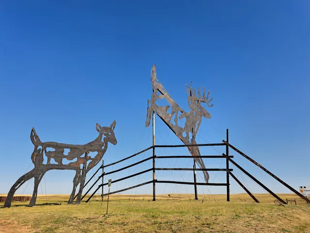 Enchanted Highway - Deer Crossing