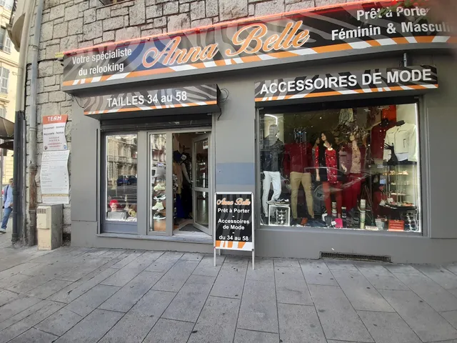 Anna Belle Nice prêt à porter féminin masculin taille 34 au 58 accessoires de mode