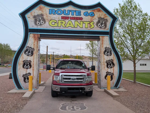Route 66 Drive-Thru Neon Sign