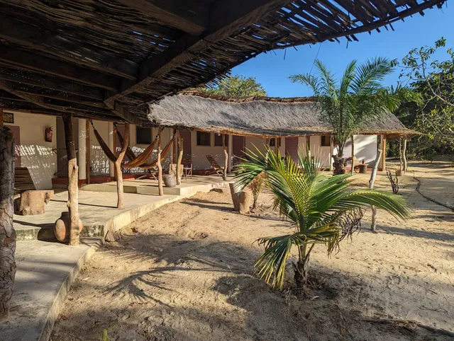 Campement de l'île d'Egueye