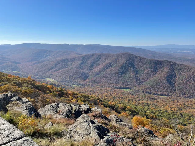 Beginning of Blue Ridge Parkway
