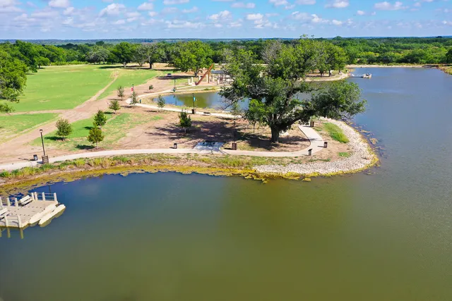 Early Town Center Lake