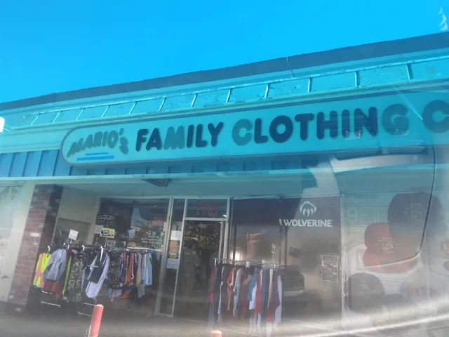 MARIO'S FAMILY CLOTHING CENTER