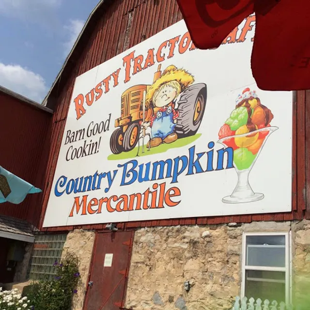 Rusty Tractor - Door County - Breakfast Barn
