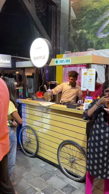 Waffle cart RS Puram