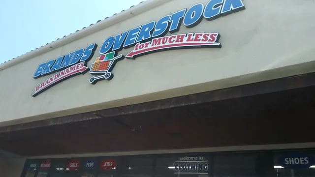 BRANDS OVERSTOCK