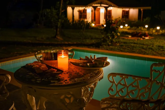 White Serenity Pool Villa Near Beach Udupi