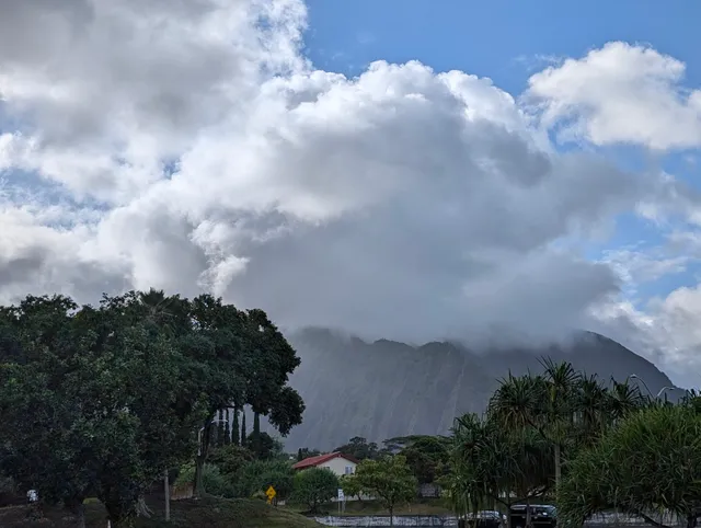 Kualoa Regional Park Parking