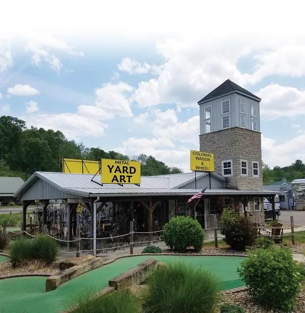 Colonial Wagon & Wheel