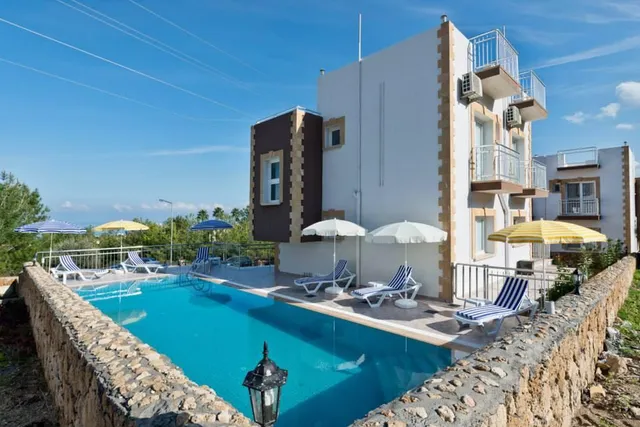 Kktc Girne Çatalköyde günlük aylık haftalık Kiralık Villa Ayhan ATOM VİLLALARI