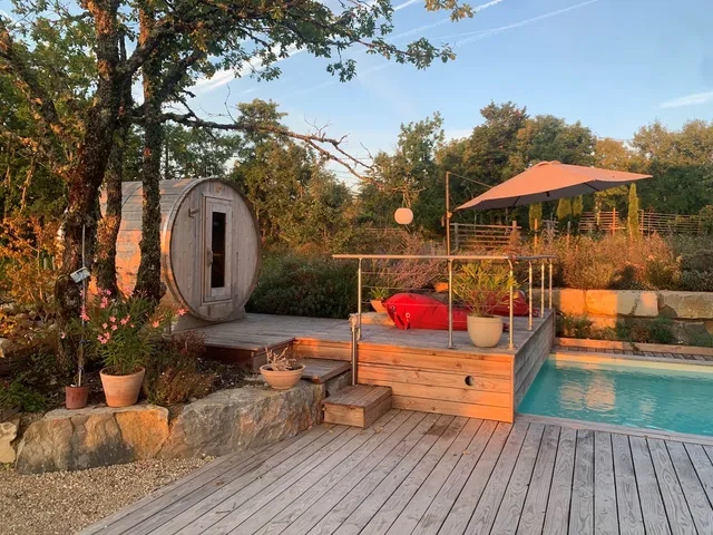 Maison d'Hôtes de Charme & SPA (Piscine, sauna & jacuzzi)Le Clos de la Fontaine - CAHORS