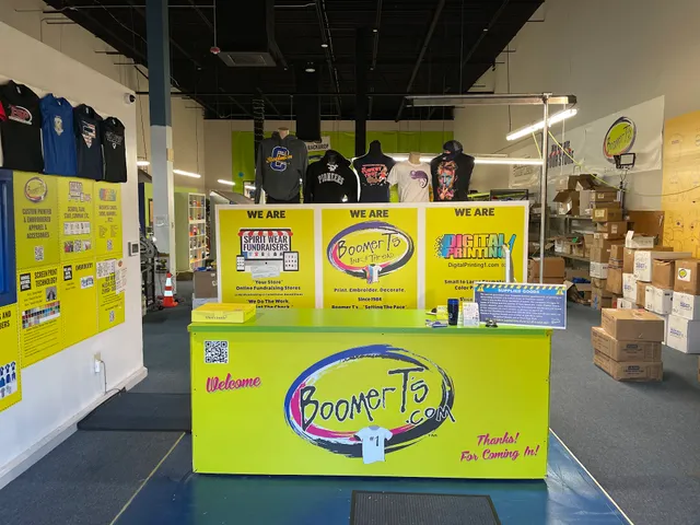 Boomer T'S | •Printed & Embroidery Apparel | •Low Prices | •Online Fundraiser Stores, We Do The Work, You Get The Check.