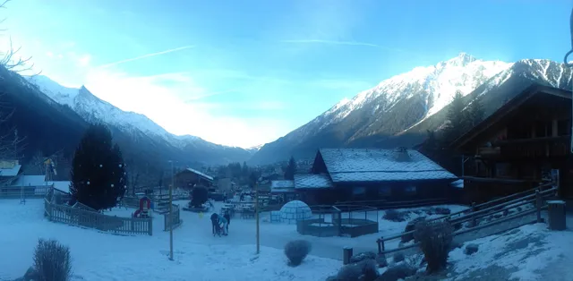 La vallée de Chamonix mont-blanc