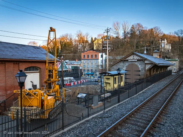 B&O Model Train Yard