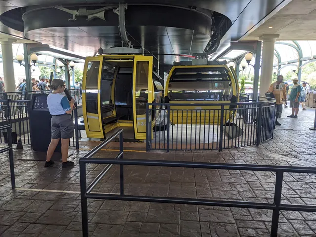 Disney Skyliner at EPCOT (International Gateway)