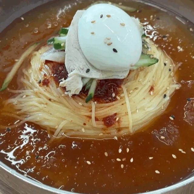 부산밀면 옛날돈까스 7412