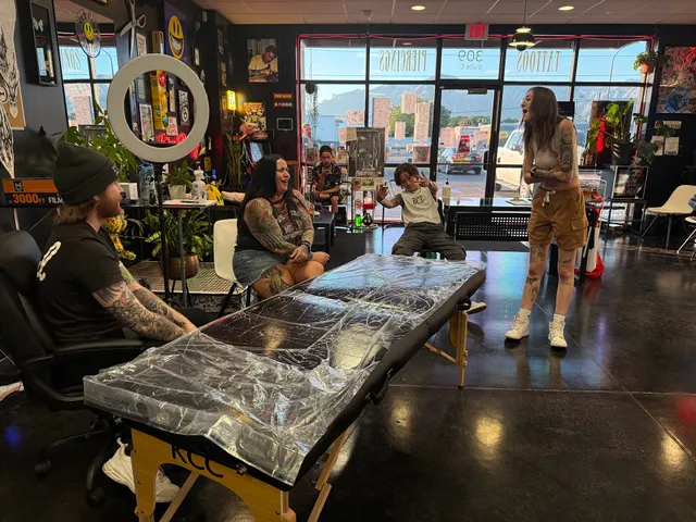 Black Collar Tattoo - Ogden Utah