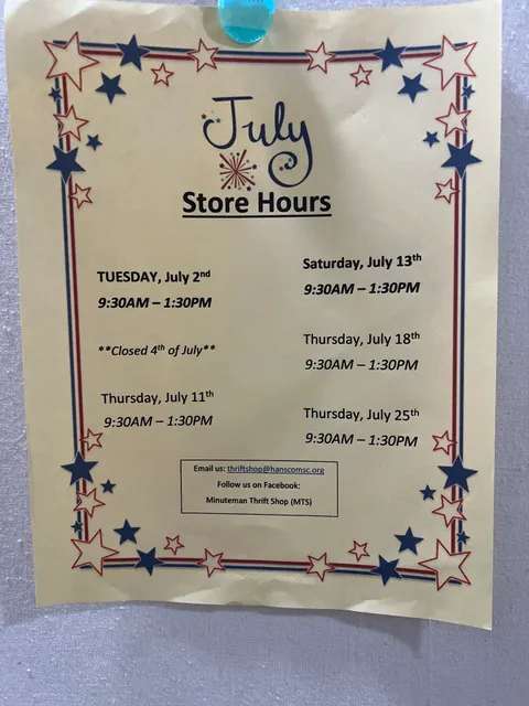 Minuteman Thrift Shop