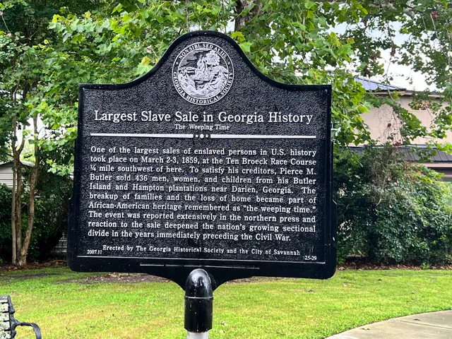 Site of Largest Slave Sale in Georgia History
