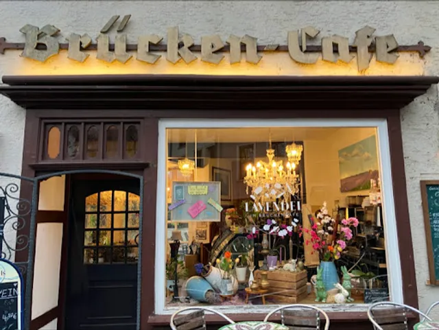 Lavendel im Brückencafe