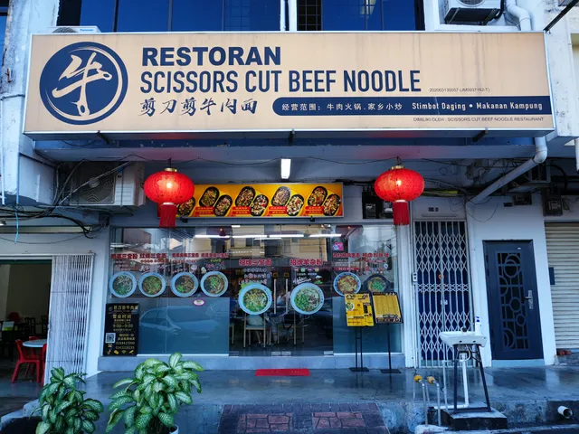 Scissors Cut Beef Noodle