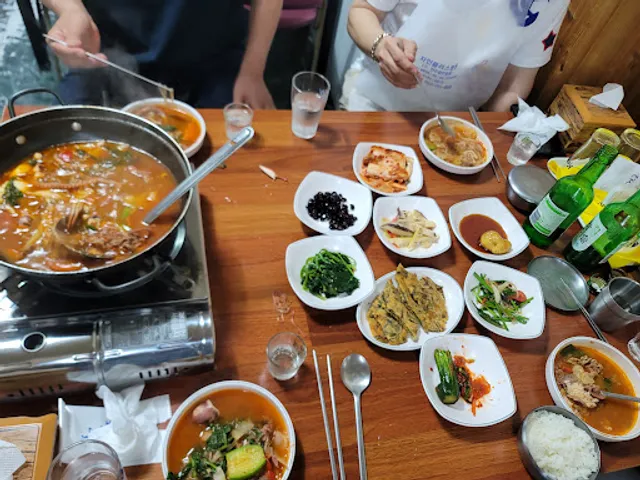 Restaurant with beef, seafood soup BBQ etc
