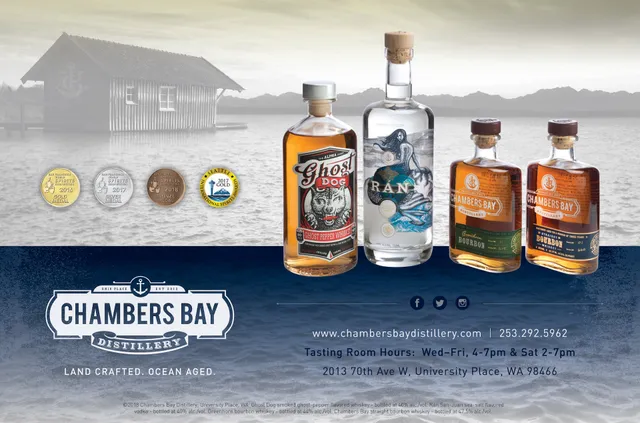 Chambers Bay Distillery - Production Facility (NOT THE TASTING ROOM)