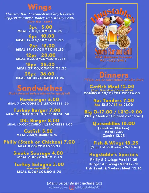 Hugstables Sports Bar & Grill