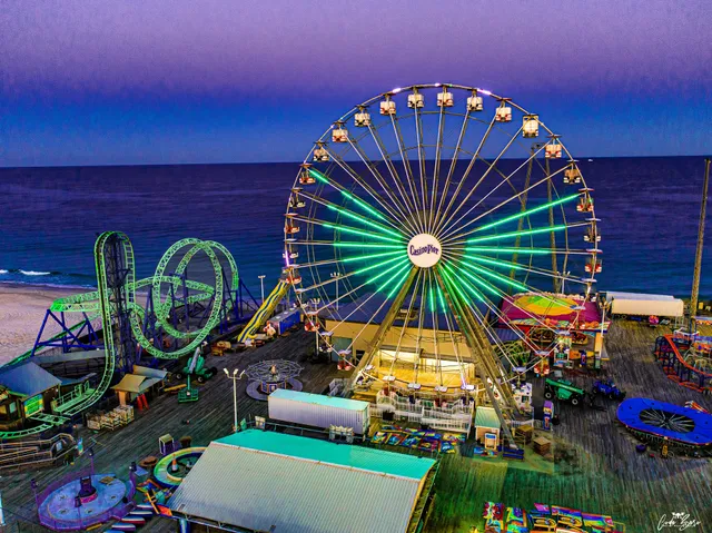 Casino Pier's Ferris Wheel