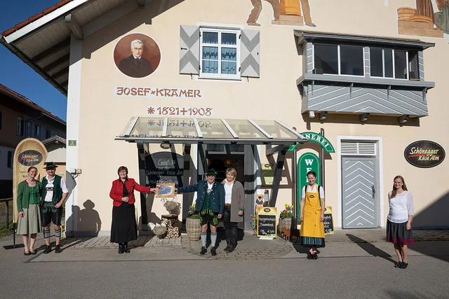Schönegger Käse-Alm der Sennerei Wertach + 24h Käseautomat