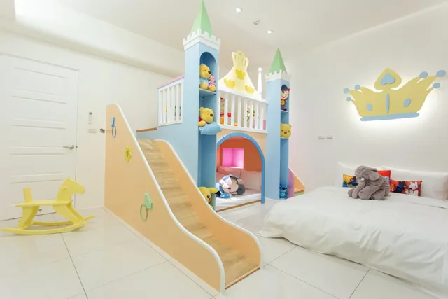 童樂天親子民宿《宜蘭超人氣精品民宿》溜滑梯｜鄰近童玩節｜冬山河｜羅東夜市｜宜蘭五結