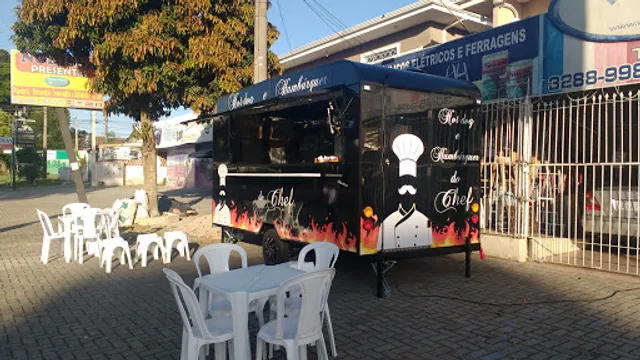 Hot Dog e Hambúrguer Do Chef