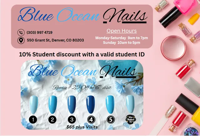 BlueOcean Nail Salon Denver CO