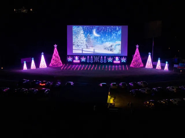 Holiday Light Spectacular at Becky's Drive-In