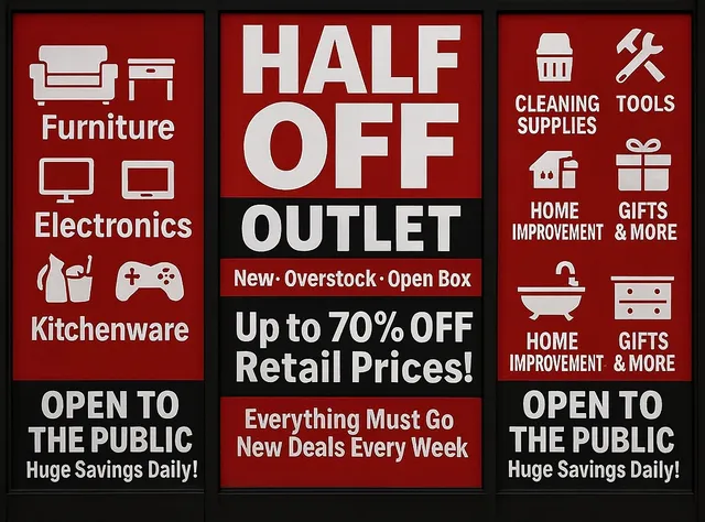 Half OFF Outlet