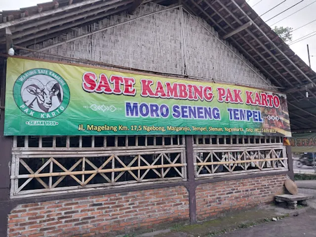 Sate Kambing Moro Seneng Pak Karto Tempel