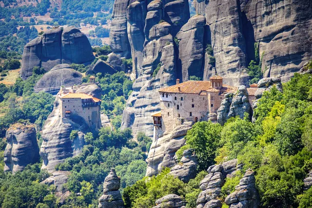 Main Observation Deck of Meteora