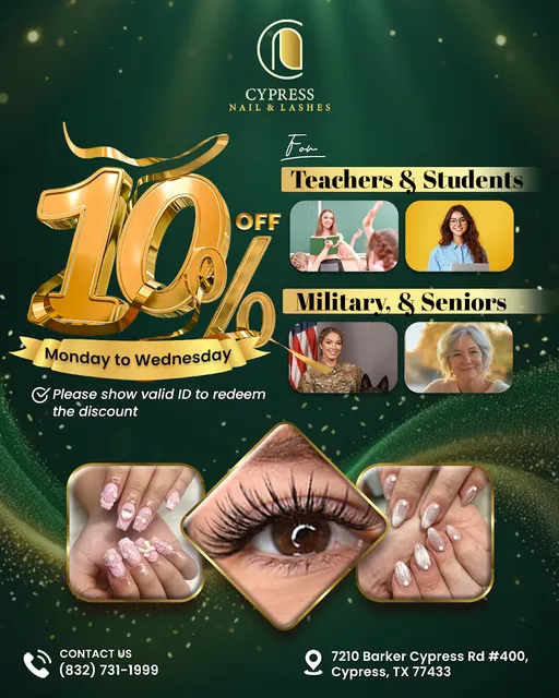 Cypress Nail & Lash | Nail Salon In Cypress, 77433